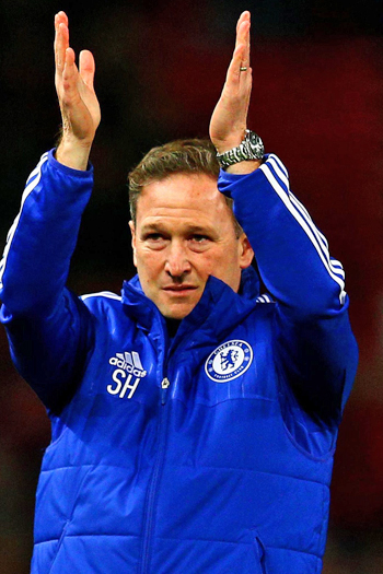 Chelsea FC manager Steve Holland