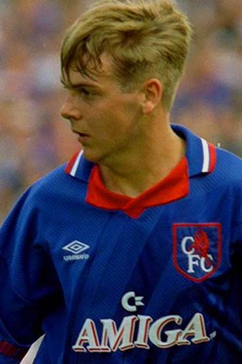 Chelsea FC Player Andy Dow