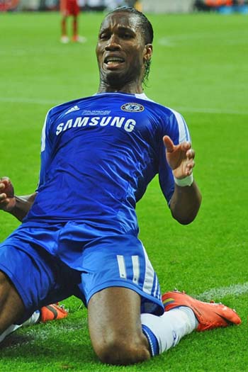 Chelsea FC Player Didier Drogba