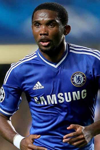 Chelsea FC Player Samuel Eto