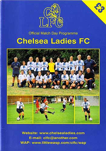 programme cover for Chelsea v Nottingham Forest, Sunday, 25th Jan 2004