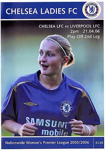 programme cover for Chelsea v Liverpool, Sunday, 21st May 2006
