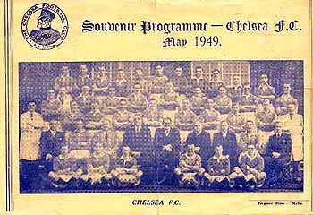 programme cover for UK Services Malta v Chelsea, Saturday, 14th May 1949