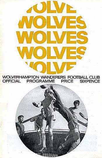 programme cover for Wolverhampton Wanderers v Chelsea, 4th May 1968