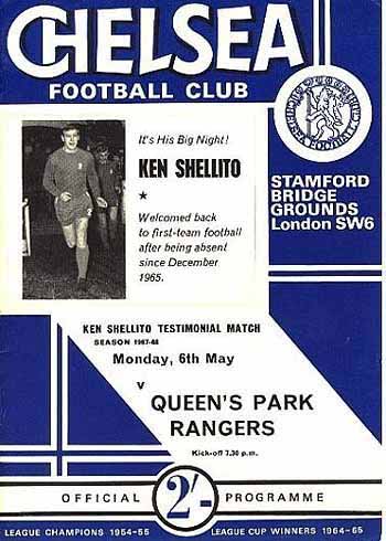 programme cover for Chelsea v Queens Park Rangers, 6th May 1968
