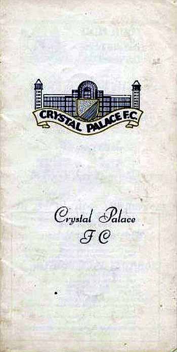 programme cover for Crystal Palace v Chelsea, 2nd Jan 1971