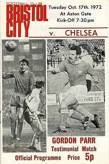 programme cover for Bristol City v Chelsea, 17th Oct 1972