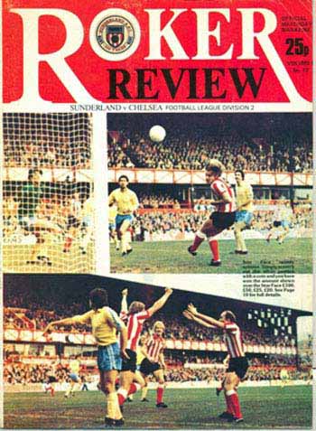 programme cover for Sunderland v Chelsea, 3rd Nov 1979