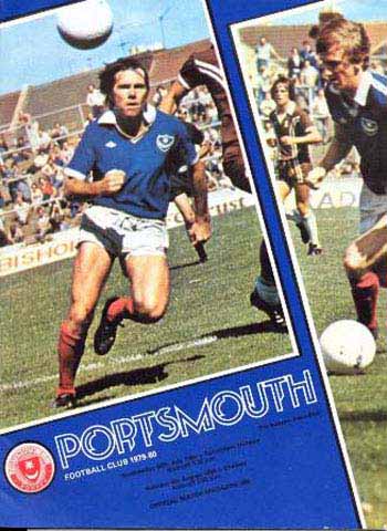 programme cover for Portsmouth v Chelsea, Monday, 4th Aug 1980