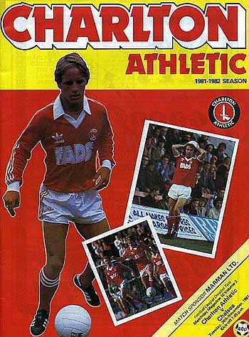 programme cover for Charlton Athletic v Chelsea, Tuesday, 24th Nov 1981