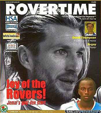 programme cover for Blackburn Rovers v Chelsea, Wednesday, 2nd Feb 2005
