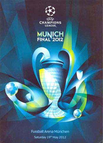 programme cover for Bayern Munich v Chelsea, 19th May 2012