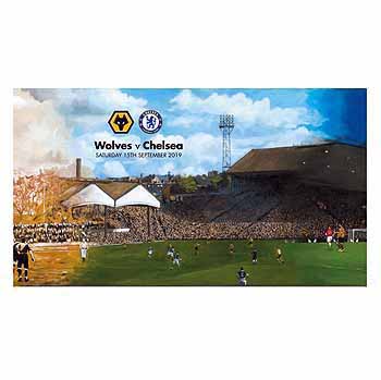 programme cover for Wolverhampton Wanderers v Chelsea, 14th Sep 2019