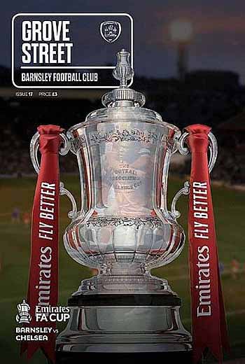 programme cover for Barnsley v Chelsea, 11th Feb 2021