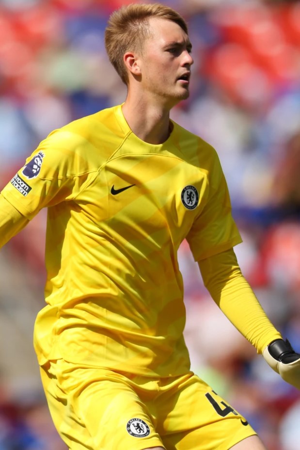 Chelsea FC non-first-team player Lucas Bergström