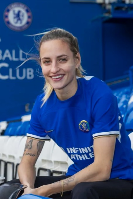 Chelsea FC Women Player Nathalie Bjorn