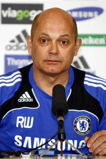 Chelsea Manager Ray Wilkins