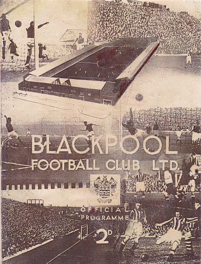 programme cover for Blackpool v Chelsea, Saturday, 16th Oct 1937