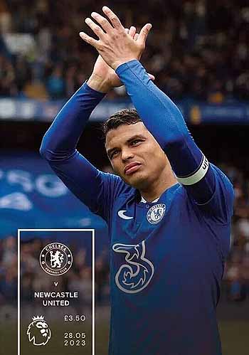 programme cover for Chelsea v Newcastle United, 28th May 2023