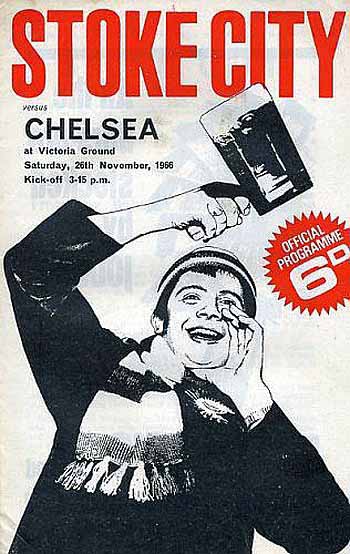 programme cover for Stoke City v Chelsea, Saturday, 26th Nov 1966