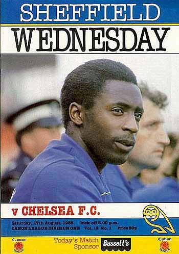 programme cover for Sheffield Wednesday v Chelsea, 17th Aug 1985