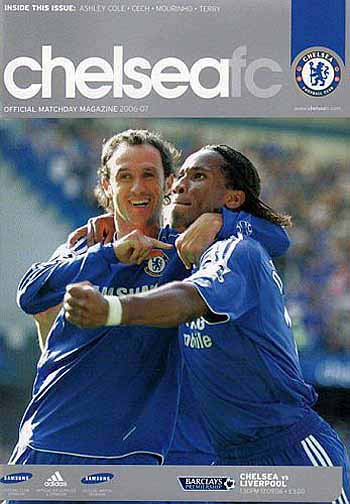 programme cover for Chelsea v Liverpool, Sunday, 17th Sep 2006