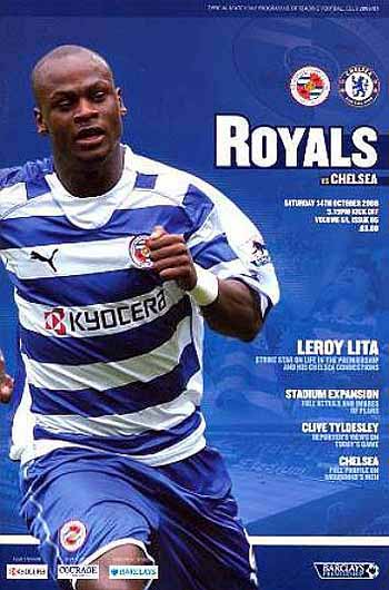 programme cover for Reading v Chelsea, 14th Oct 2006