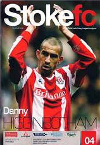 programme cover for Stoke City v Chelsea, Saturday, 27th Sep 2008