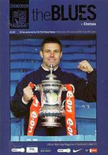 programme cover for Southend United v Chelsea, Wednesday, 14th Jan 2009