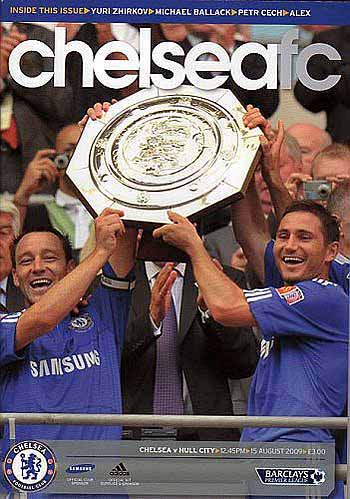 programme cover for Chelsea v Hull City, Saturday, 15th Aug 2009