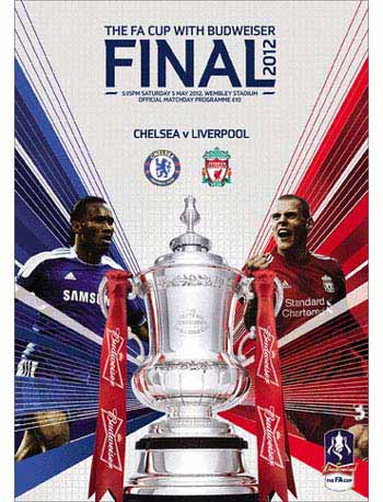 programme cover for Liverpool v Chelsea, Saturday, 5th May 2012