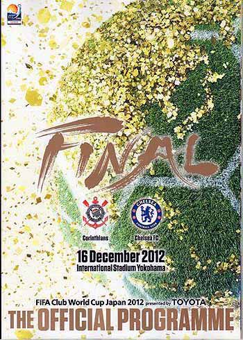 programme cover for Corrinthians (Brazil) v Chelsea, Sunday, 16th Dec 2012