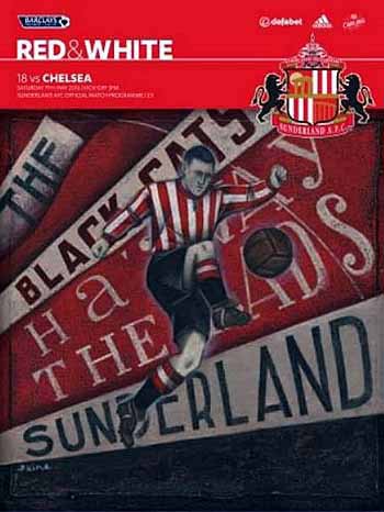 programme cover for Sunderland v Chelsea, Saturday, 7th May 2016