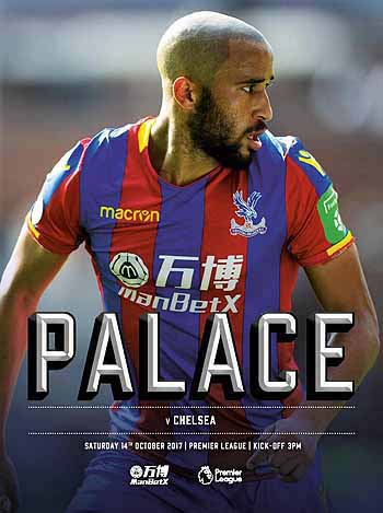 programme cover for Crystal Palace v Chelsea, 14th Oct 2017