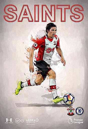 programme cover for Southampton v Chelsea, Saturday, 14th Apr 2018