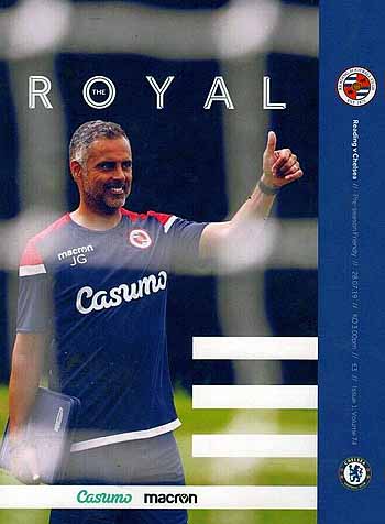 programme cover for Reading v Chelsea, Sunday, 28th Jul 2019