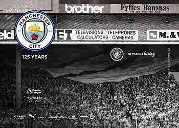 programme cover for Manchester City v Chelsea, Saturday, 23rd Nov 2019