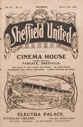 programme cover for Aston Villa v Chelsea, Saturday, 27th Mar 1920