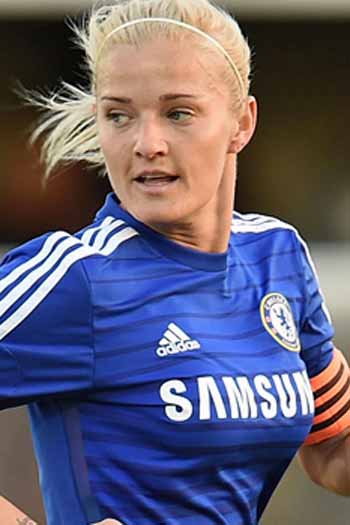 Chelsea FC Women Player Katie Chapman