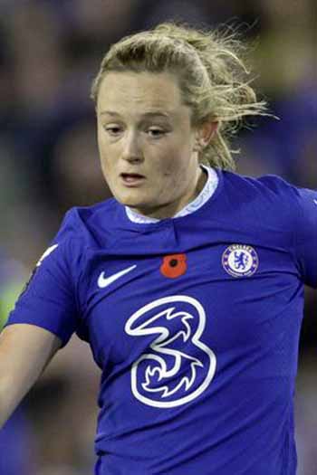Chelsea FC Women Player Erin Cuthbert