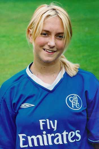 Chelsea FC Women Player Nicki de la Salle